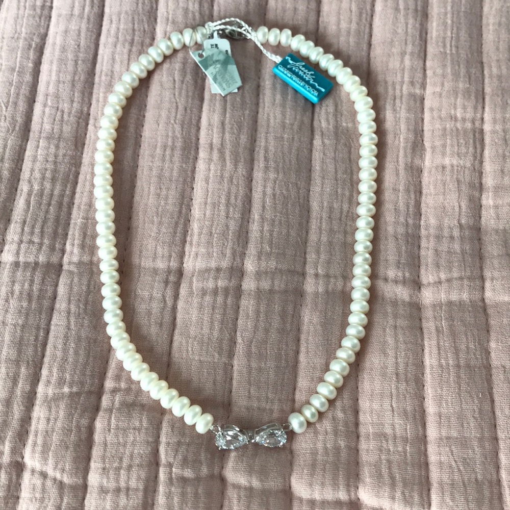 Swarovski Crystal Pearl Necklace